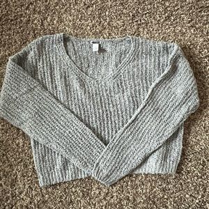 Gray sweater